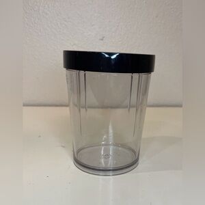 Cuisinart Compact Portable Blending Clear Plastic Container‎ with Black Lid